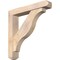 Ekena Millwork Funston Craftsman Smooth Bracket w/ Offset Brace, Douglas Fir, 5 1/2"W x 30"D x 30"H BKT0604X30X30FST04SDF - alternate 1